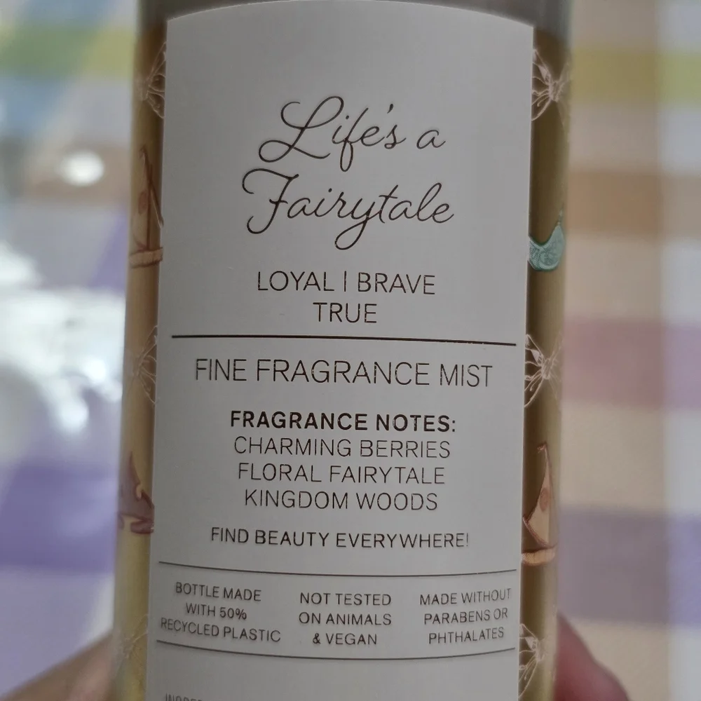Bath Body Works Disney Life's a Fairytale Fine Fragrance Body Mist 8oz NEW RARE
